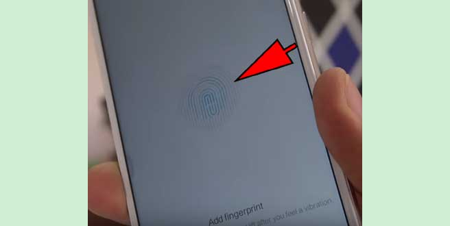setup fingerprint sensor in redmi